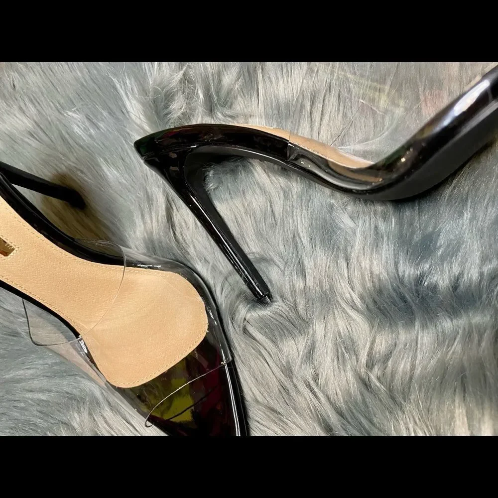 Stiletto HeelsĀ BlackāPatent - Picture 4 of 8
